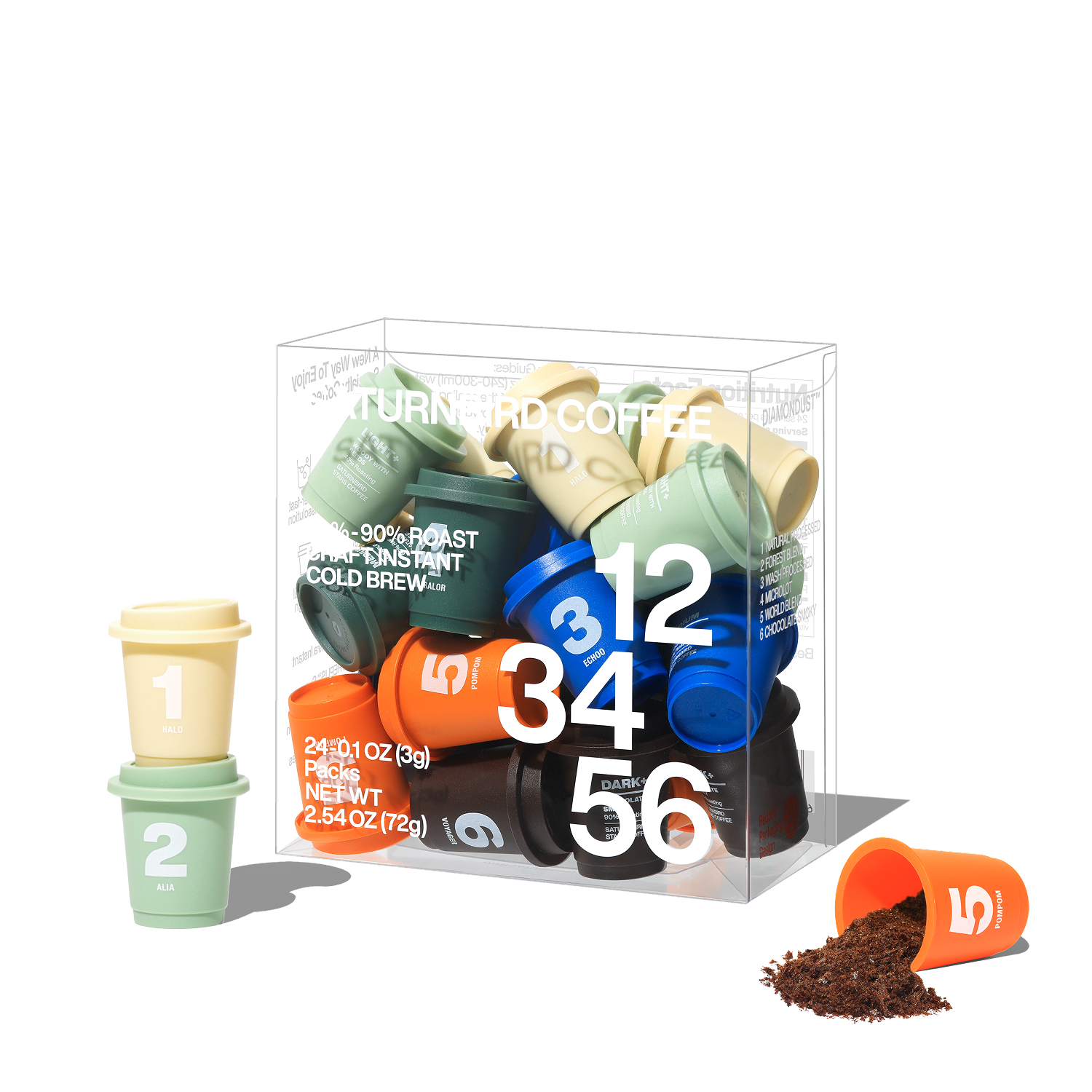 새턴버드 넘버 시리즈 콜드브루 커피 24개입 (6종 혼합)(SATURNBIRD Number Series Cold Brew Coffee 24ea (Variety Pack))