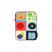 earpearp Veggie Color Block iPad Pouch 13 Inch