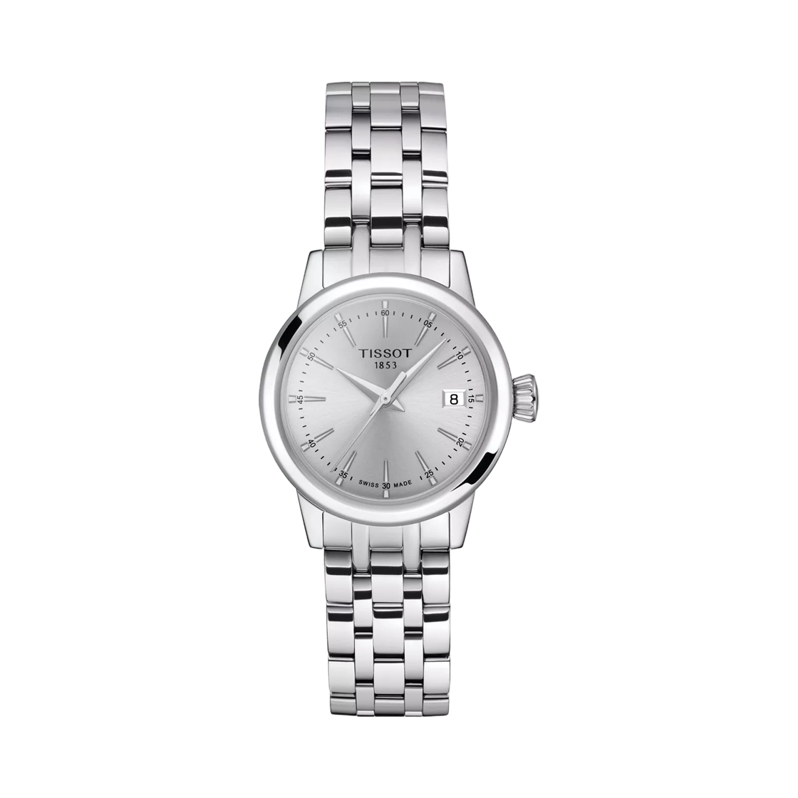 티쏘 클래식 드림 28mm 스테인리스 스틸 쿼츠 실버(Tissot Classic Dream 28mm Stainless Steel Quartz Silver)