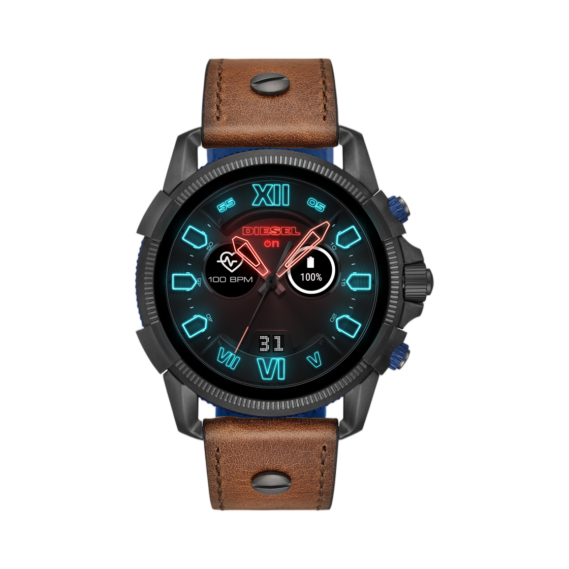 DT200900QQQ-01 Diesel Full Guard 2.5 Smartwatch Brown Leather Brown