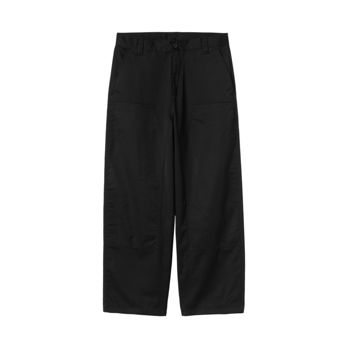 I036093-89-02 Carhartt WIP Brady Double Knee Chino Pant Black Rinsed