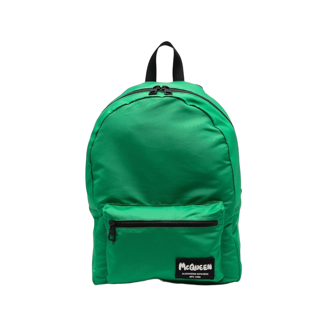 알렉산더 맥퀸 로고 패치 메트로폴리탄 백팩 그린(Alexander McQueen Logo Patch Metropolitan Backpack Green)