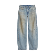 Levi's Women Super Baggy Barrel Jean Midium Indigo