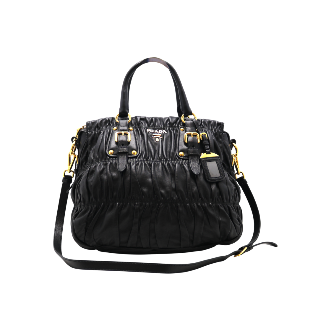 ITSH24P5CQTM Prada BN1336 Napa Gaufre Shoulder Bag