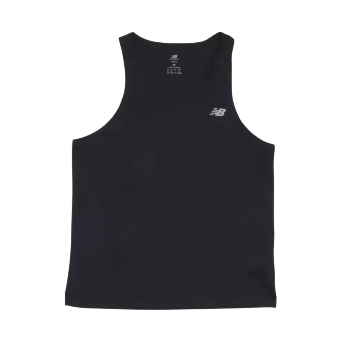 뉴발란스 스포츠 에센셜 탱크 블랙 슬레이트 그레이(New Balance Sport Essential Tank Black Slate Grey)