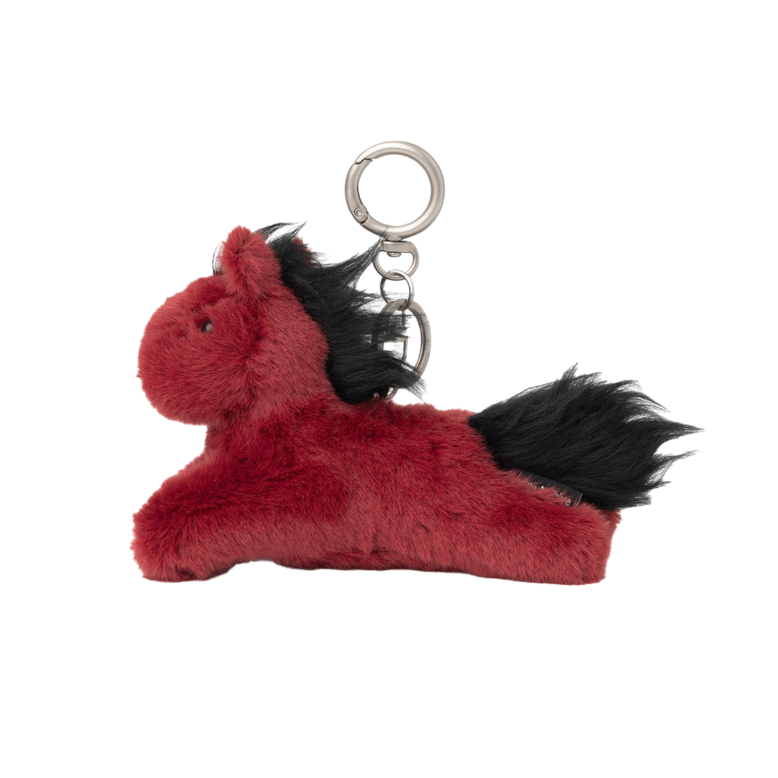 ML748BUR Millo Archive 2026 Memorable Horse Keyring Burgundy