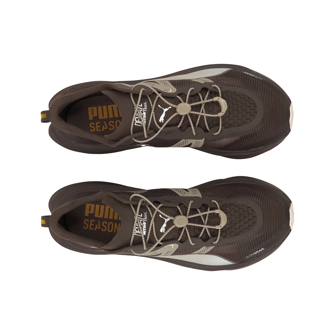 푸마 디비에이트 나이트로 엘리트 트레일 LS 초콜릿 실버(Puma Deviate Nitro Elite Trail LS Chocolate Silver) - 5