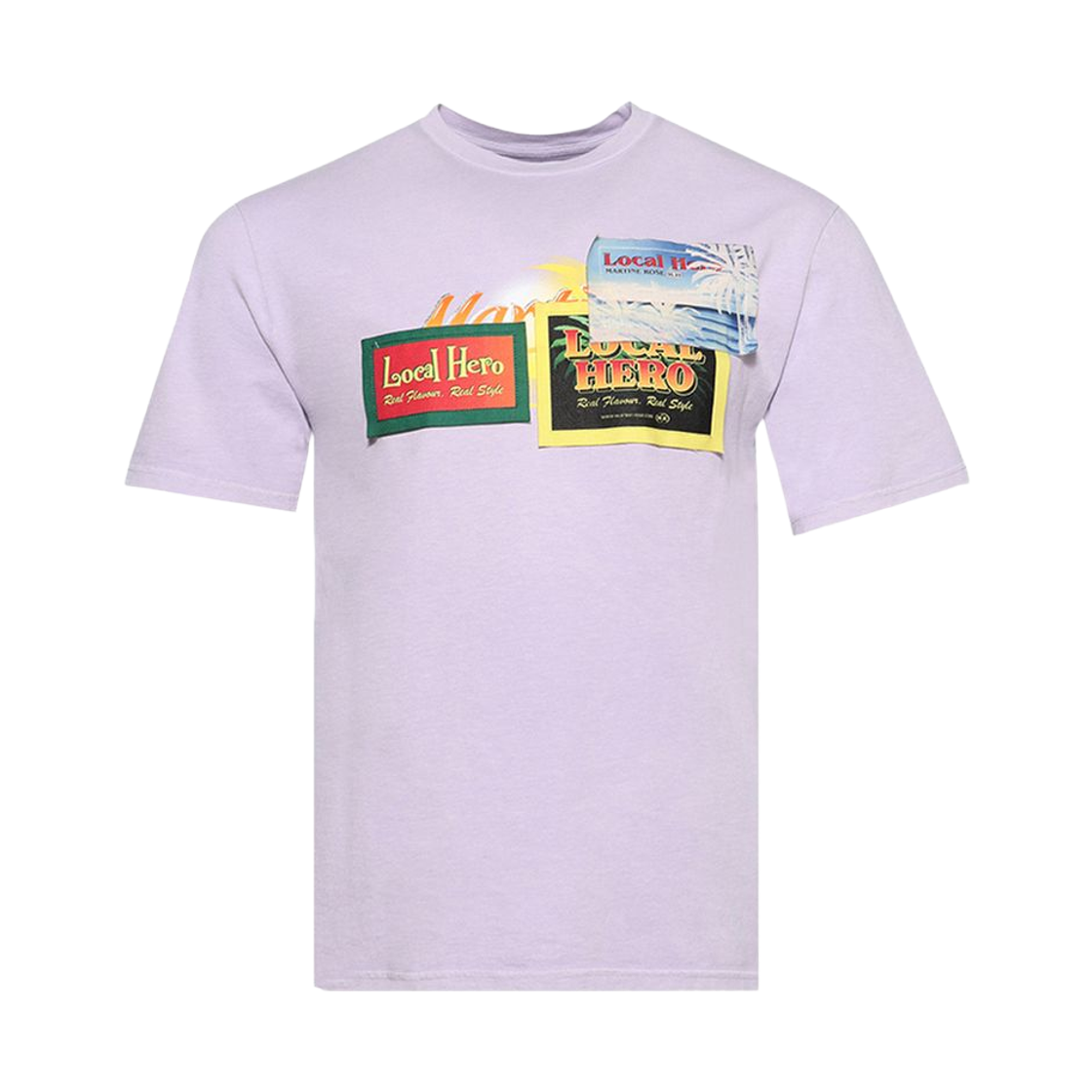 마틴 로즈 클래식 티셔츠 퍼플 라일락(Martine Rose Classic T-Shirt Purple Lilac)