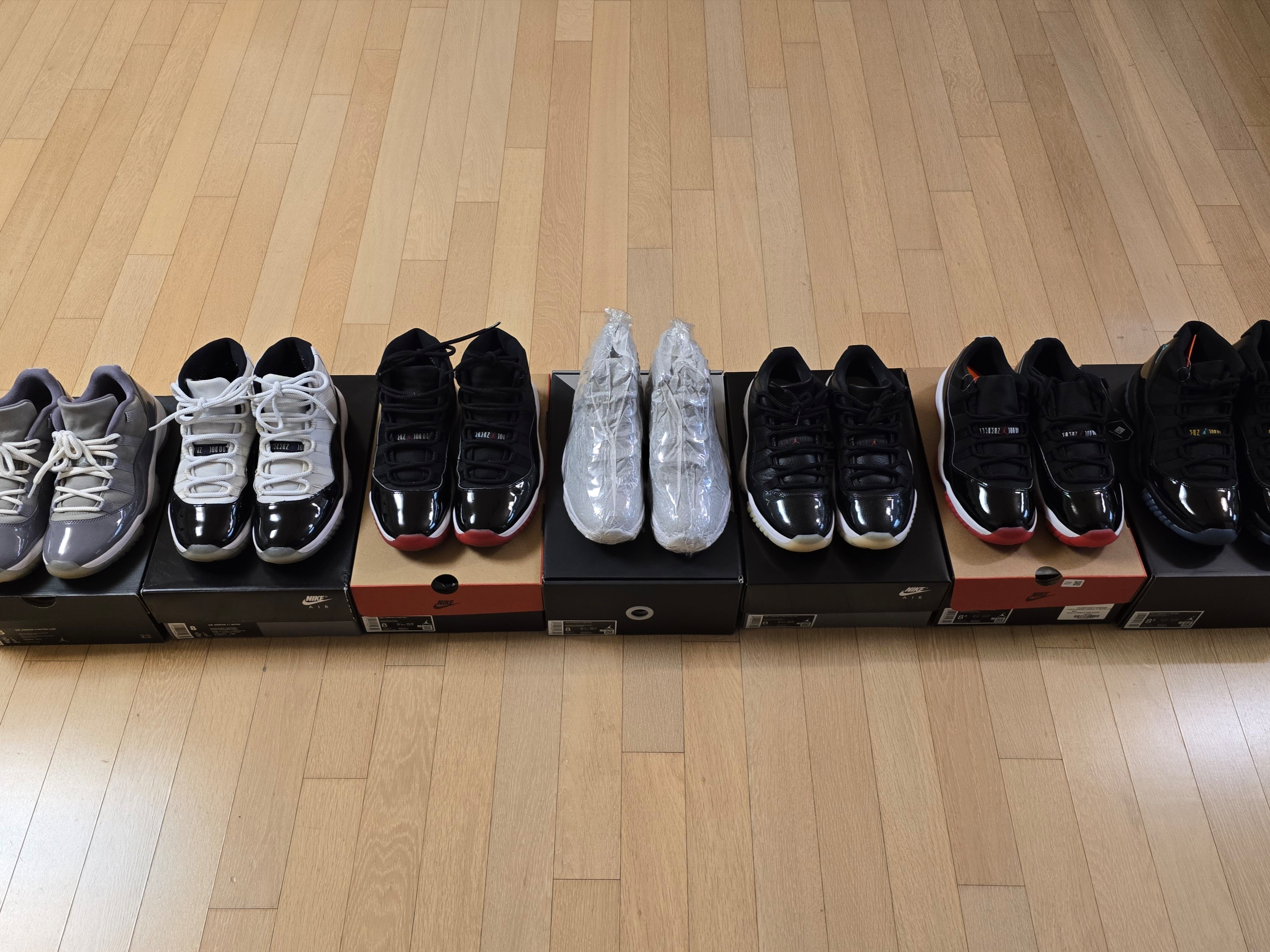 Jordan 11 Retro Gamma, Jordan 11 Retro Bred 2019 착용 스타일 - 3