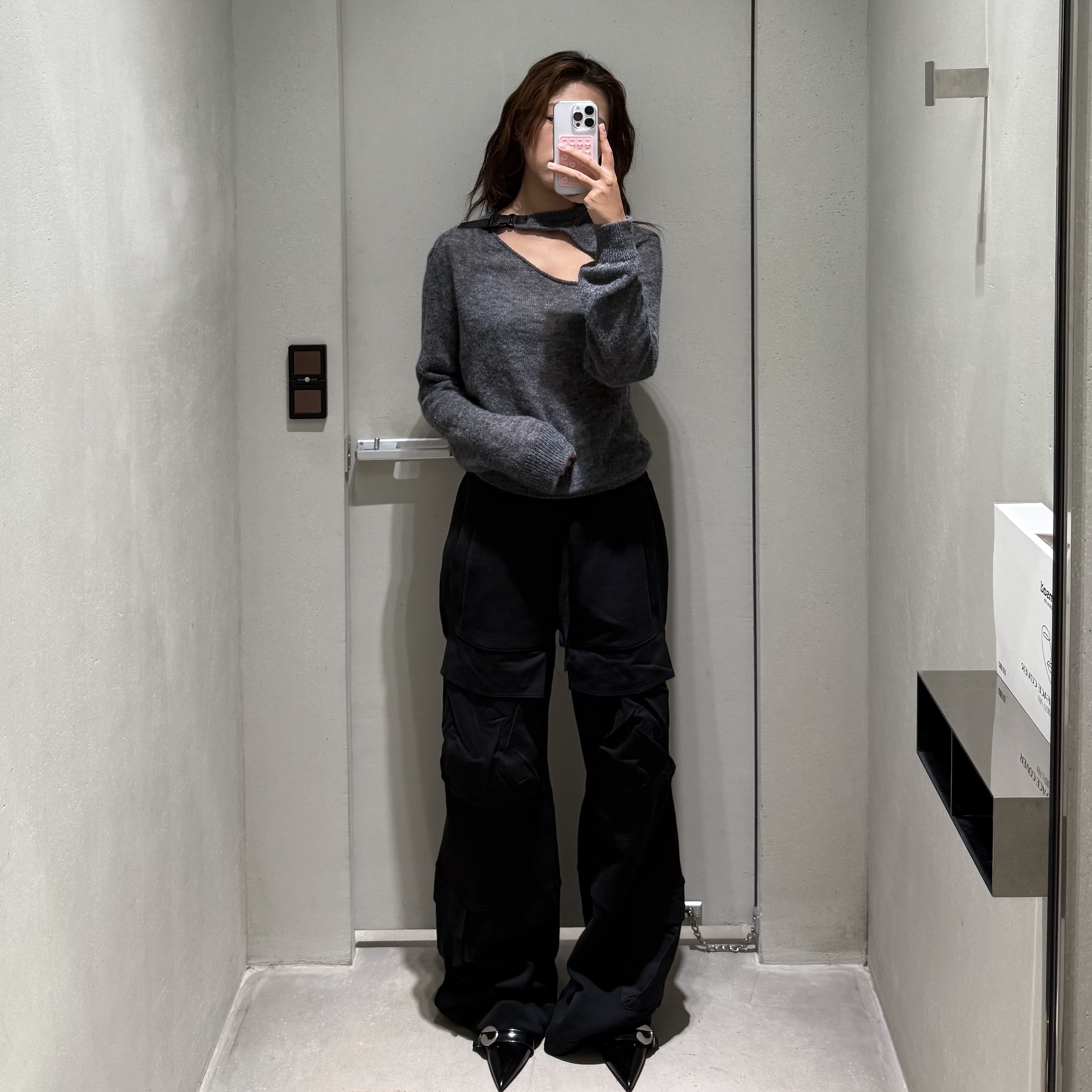 Entire Studios Utility Sweats Soot - 25FW 착용 스타일 - 3
