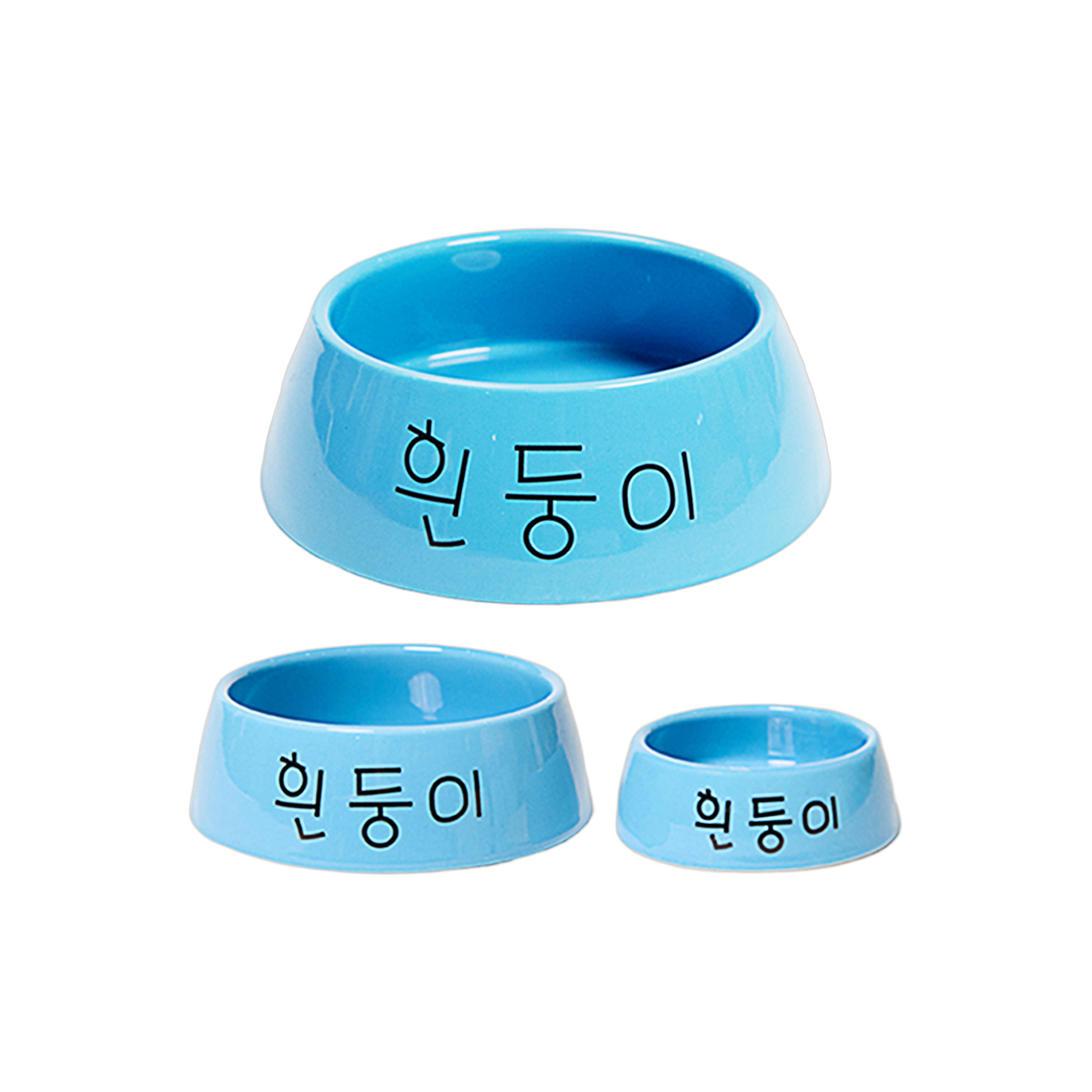 댄꼼마 x 짱구 흰둥이 빅그릇1P & 미니그릇2P 스페셜세트(DANCOMMA x Crayon Shin Chan Shiro Big Bowl & Shiro Mini Bowl Set)
