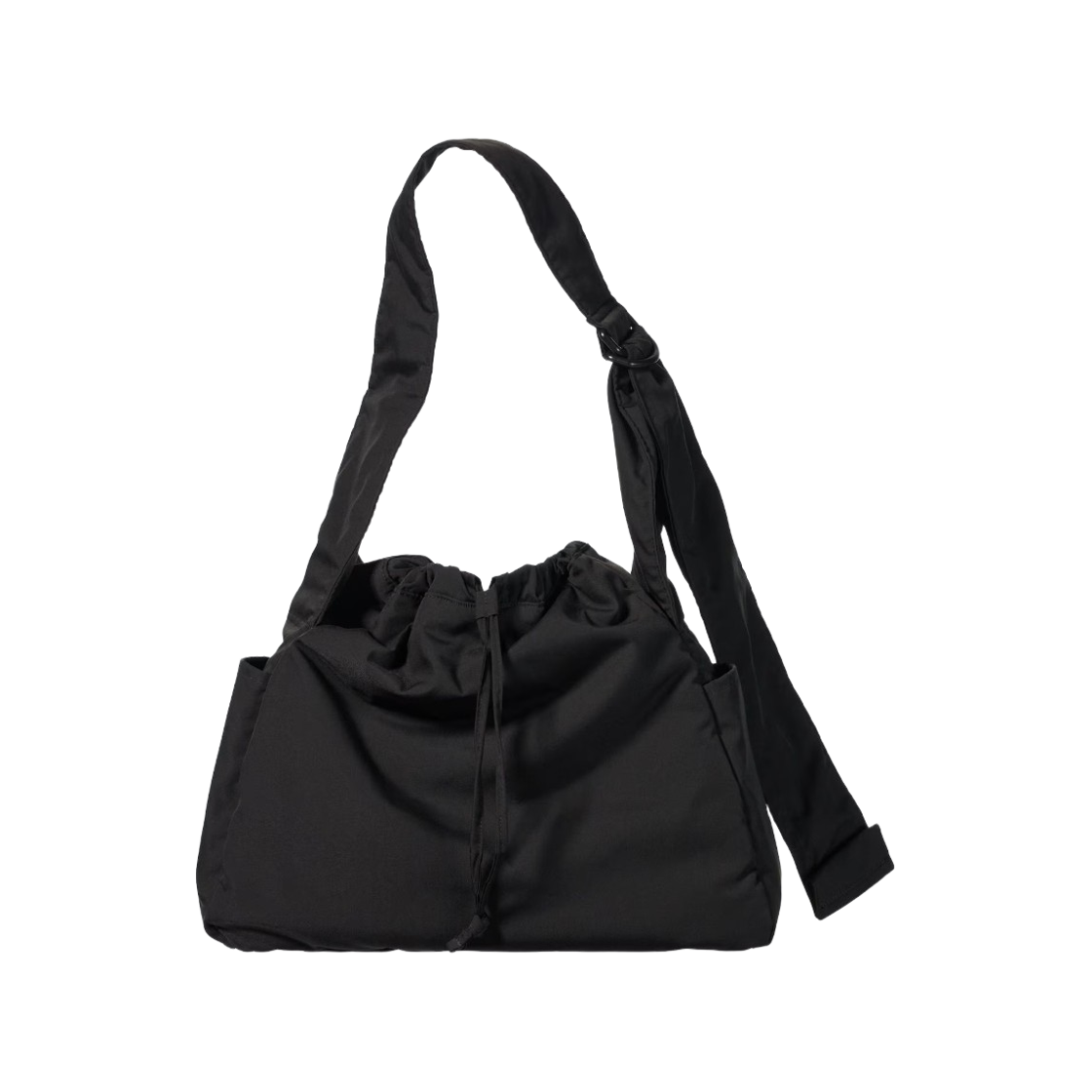 483802-09 Uniqlo C Soft Puffy Shoulder Bag Black - JP