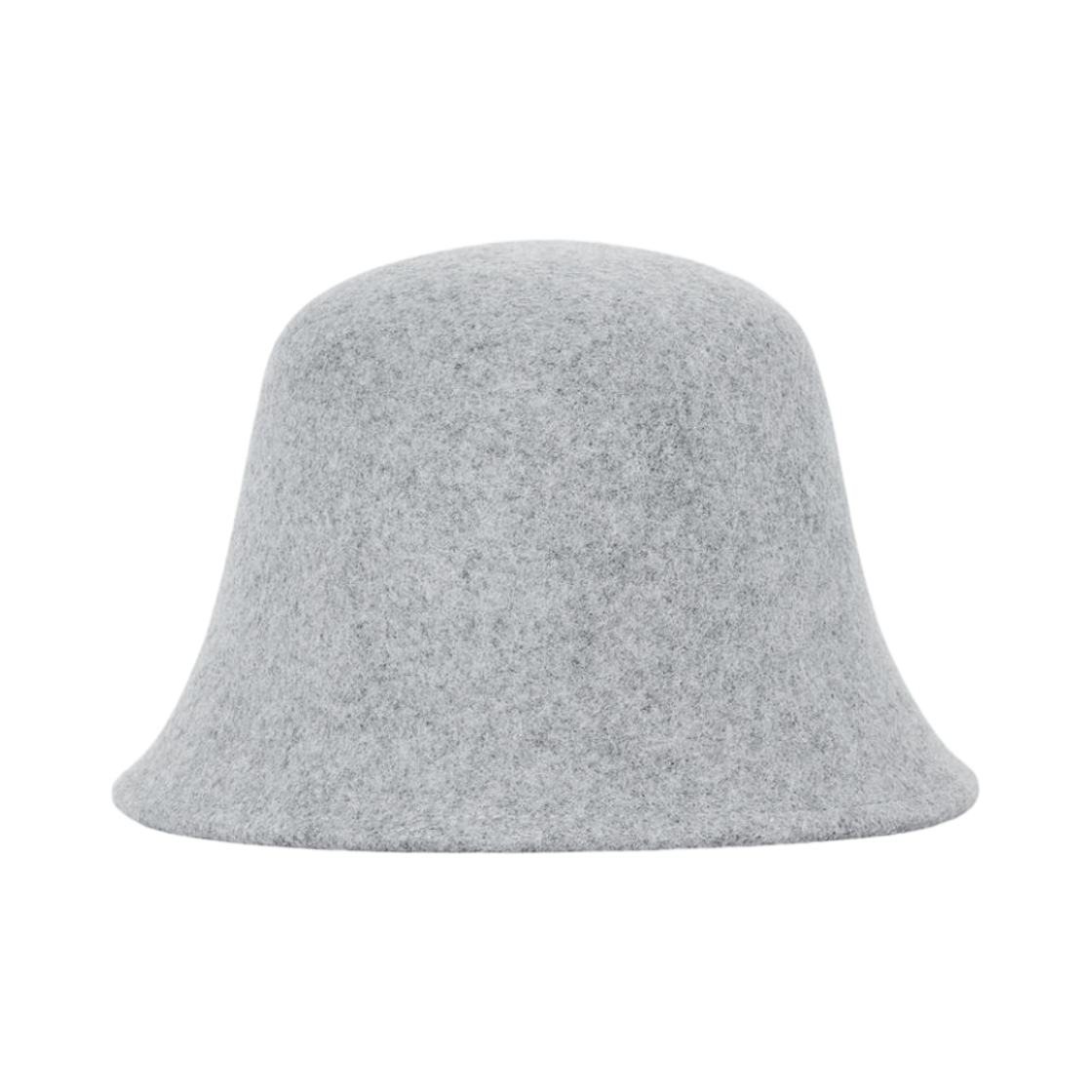 (W) 코스 펠트 울 버킷햇 그레이((W) COS Felted Wool Bucket Hat Grey)