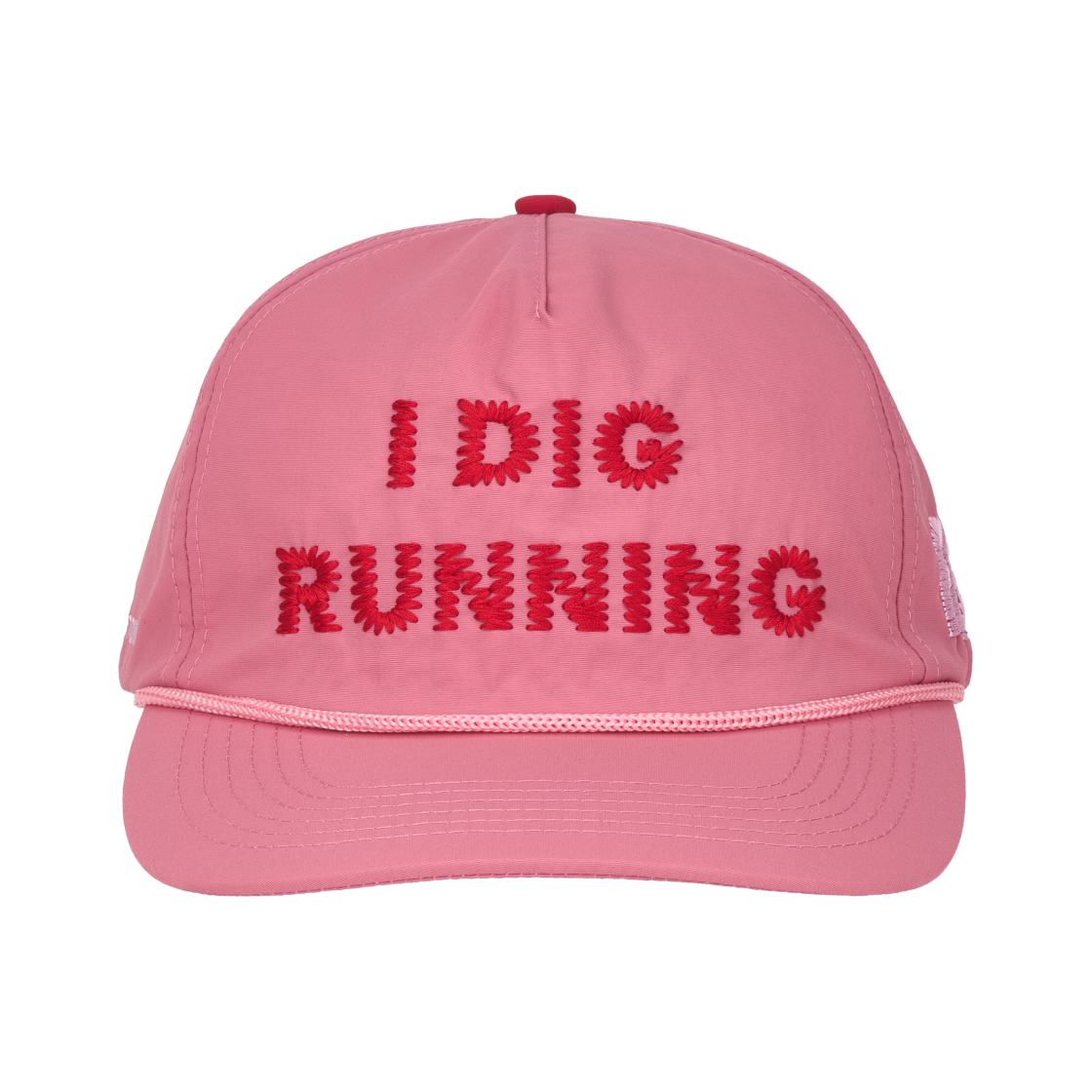 알렉스 조노 아이 디그 러닝 트러커 핑크(Alex Zono I Dig Running Trucker Pink)