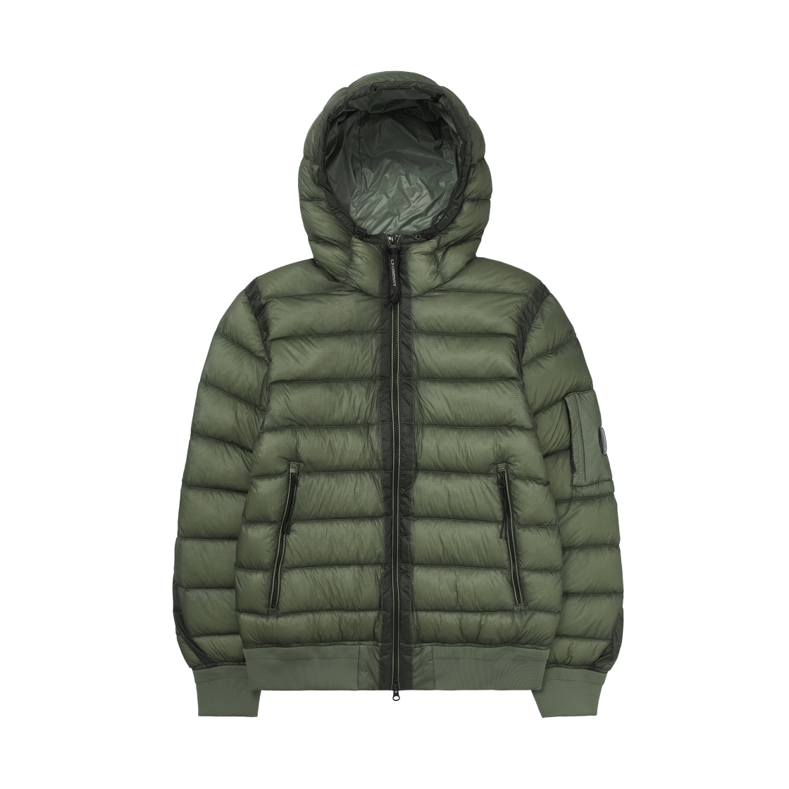 19CMOW002A110416A612 C.P. Company D.D. Shell Down Jacket Seagrass - 25FW