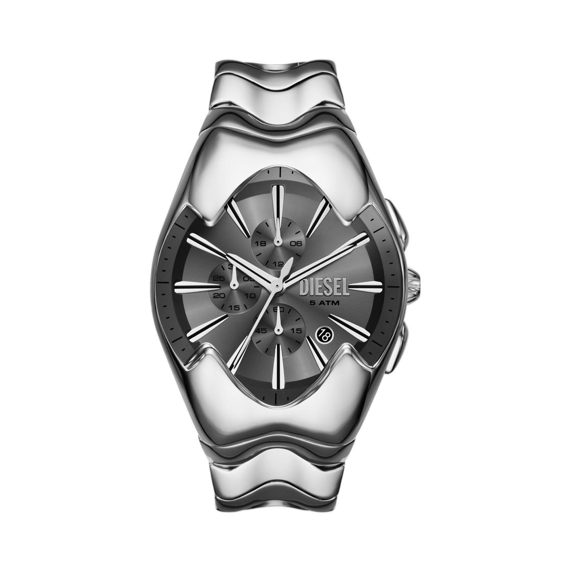 디젤 머큐리얼 크로노그래프 스테인리스 스틸 워치 실버(Diesel Mercurial Chronograph Stainless Steel Watch Silver) - 1