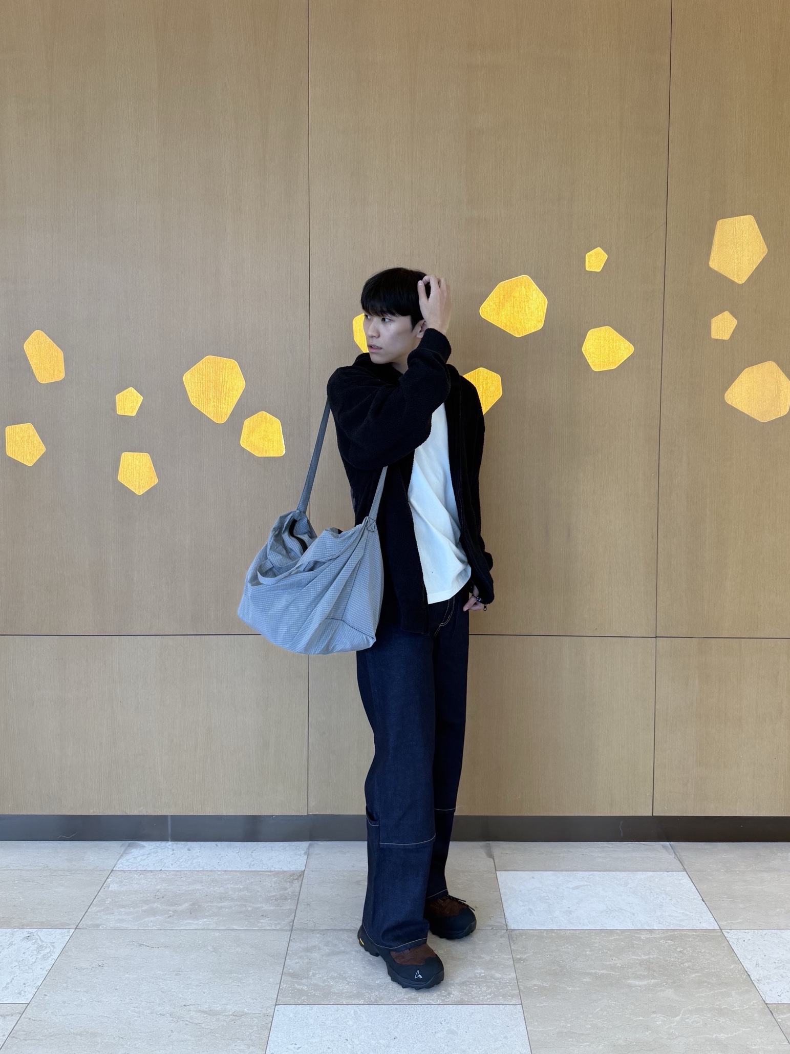 Beautiful People Women Selvedge Denim Flip Hem Pants Indigo - 25FW 착용 스타일 - 9