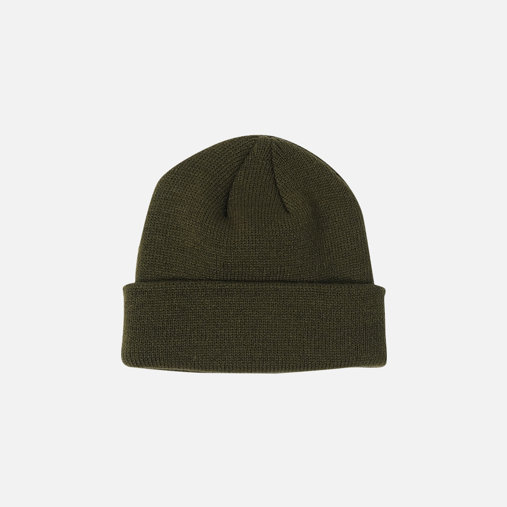 맨하탄 레코즈 오이 로고 비니 - 올리브(Manhattan Records OE Logo Beanie - Olive) - 3