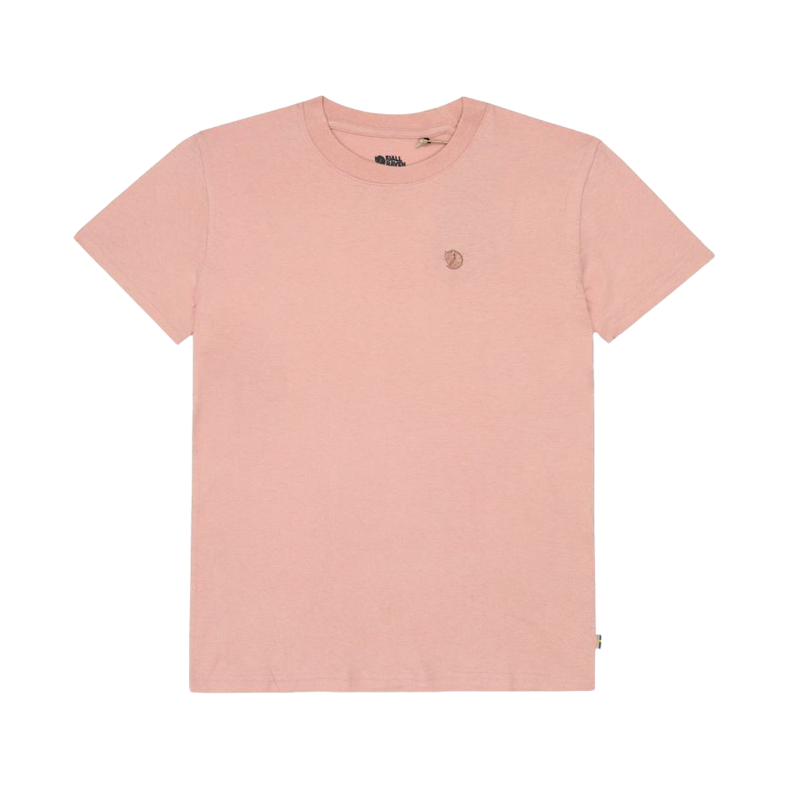 (W) 피엘라벤 헴프 블렌드 티셔츠 초크 로즈((W) Fjallraven Hemp Blend T-Shirt Chalk Rose)