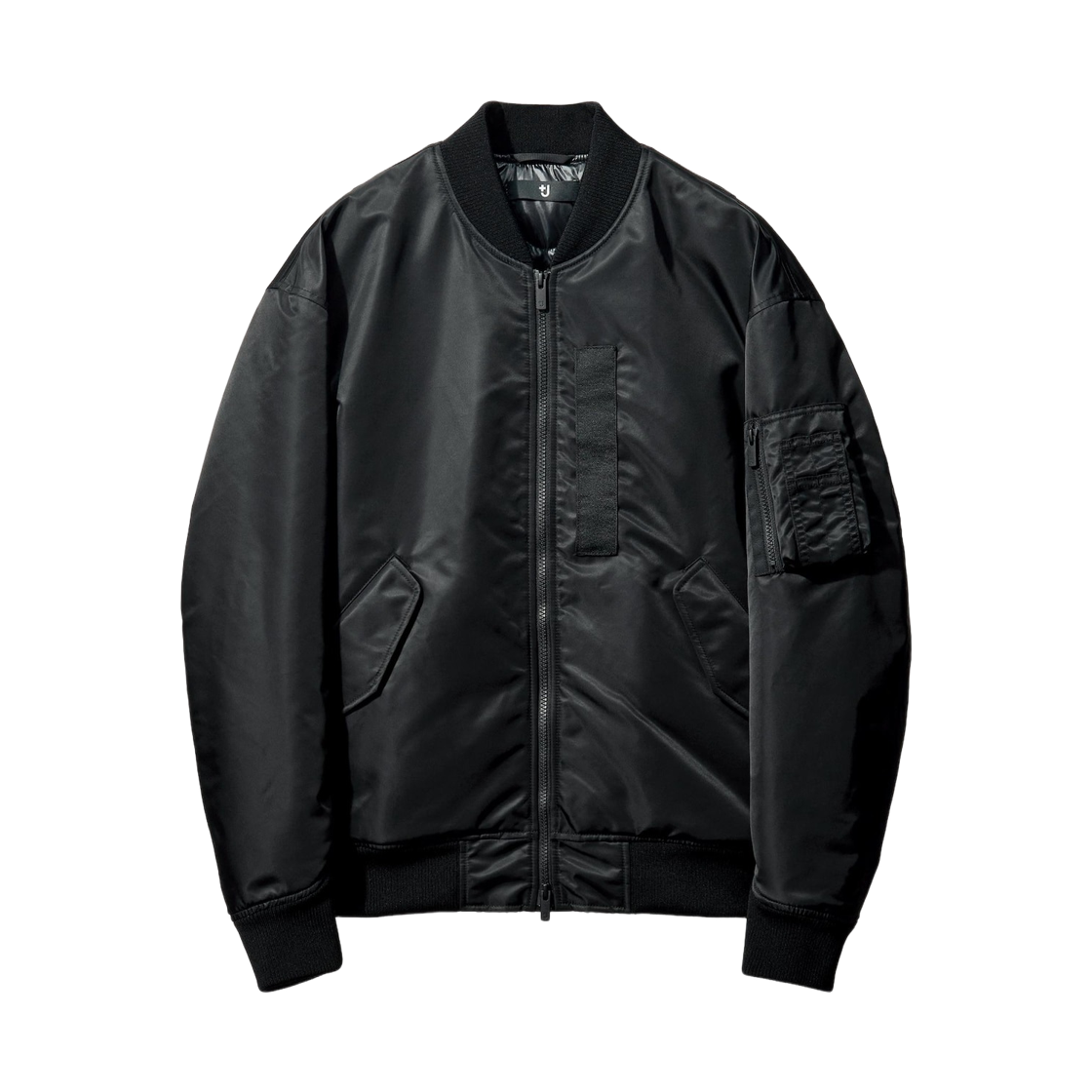 유니클로 x 질 샌더 하이브리드 다운 오버사이즈 MA-1 자켓 블랙(Uniqlo x Jil Sander Hybrid Down Oversized MA-1 Jacket Black)