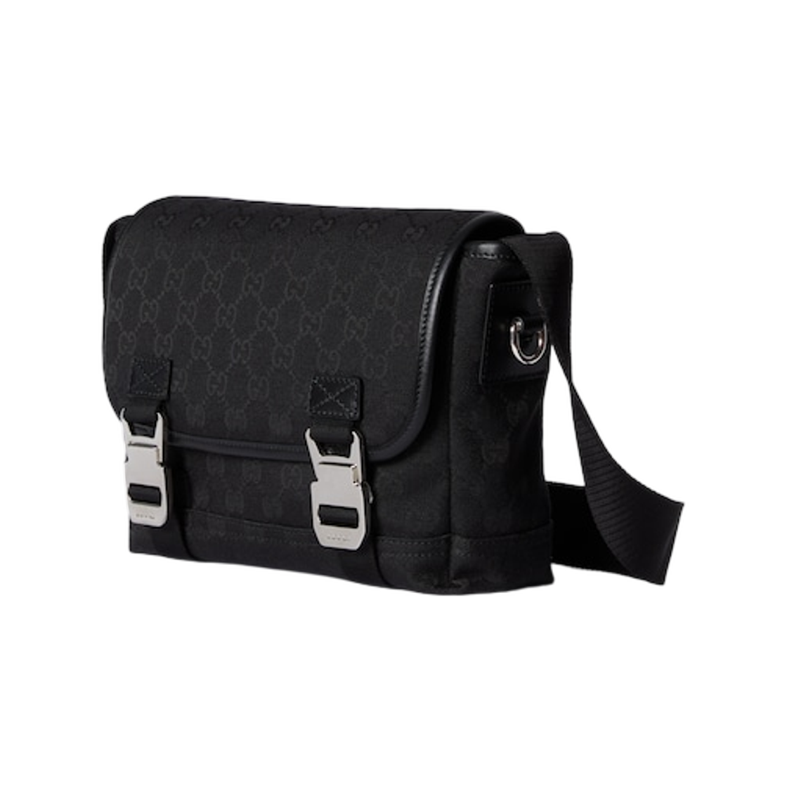 구찌 GG 캔버스 스몰 크로스바디백 블랙(Gucci GG Canvas Small Crossbody Bag Black) - 2