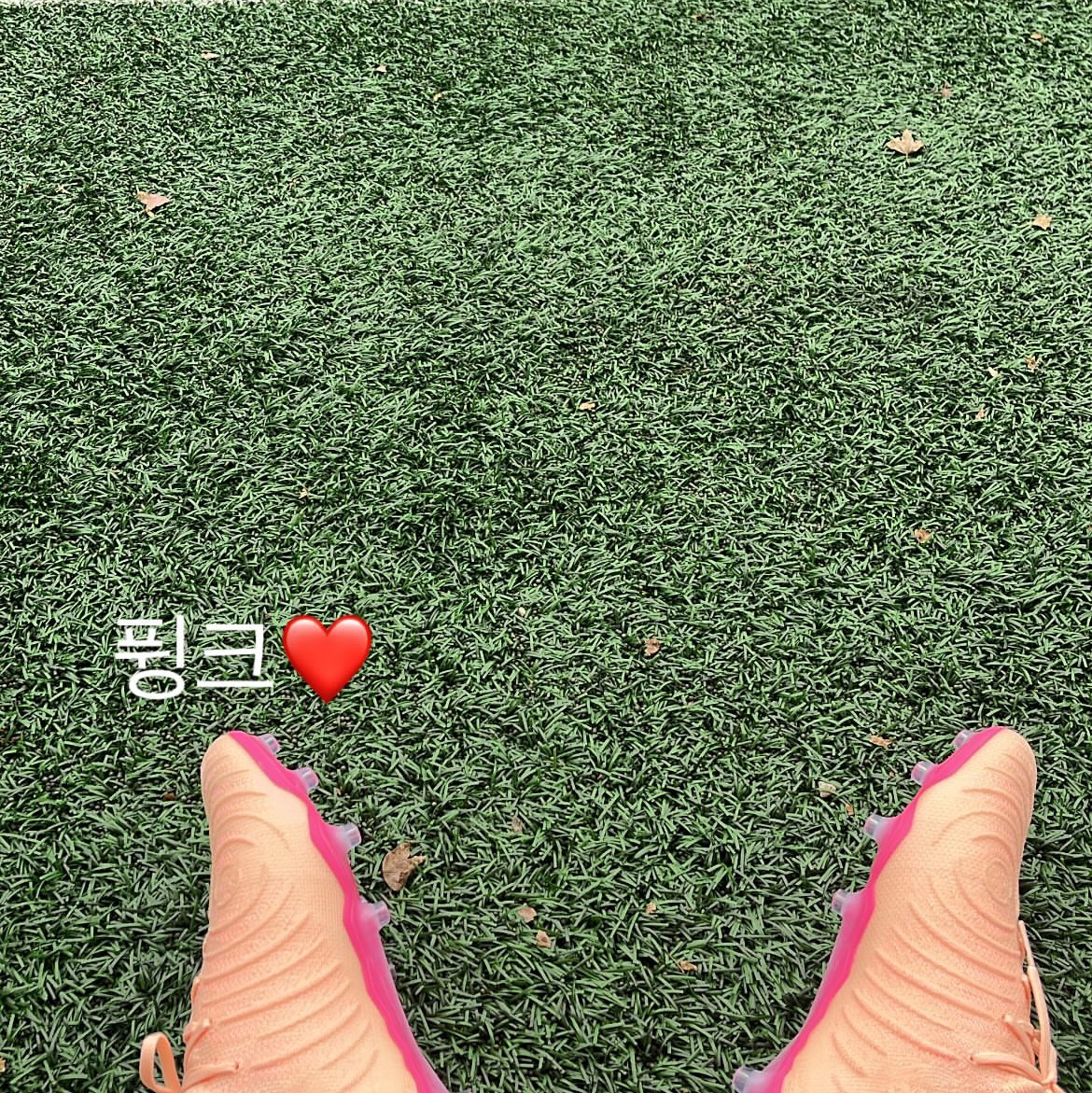 Nike Phantom GX 2 Elite AG Crimson Tint Pink Blast 착용 스타일