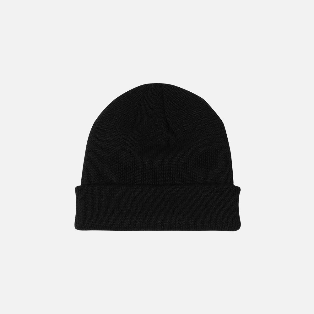 맨하탄 레코즈 오발 로고 비니 - 블랙(Manhattan Records Oval Logo Beanie - Black) - 3
