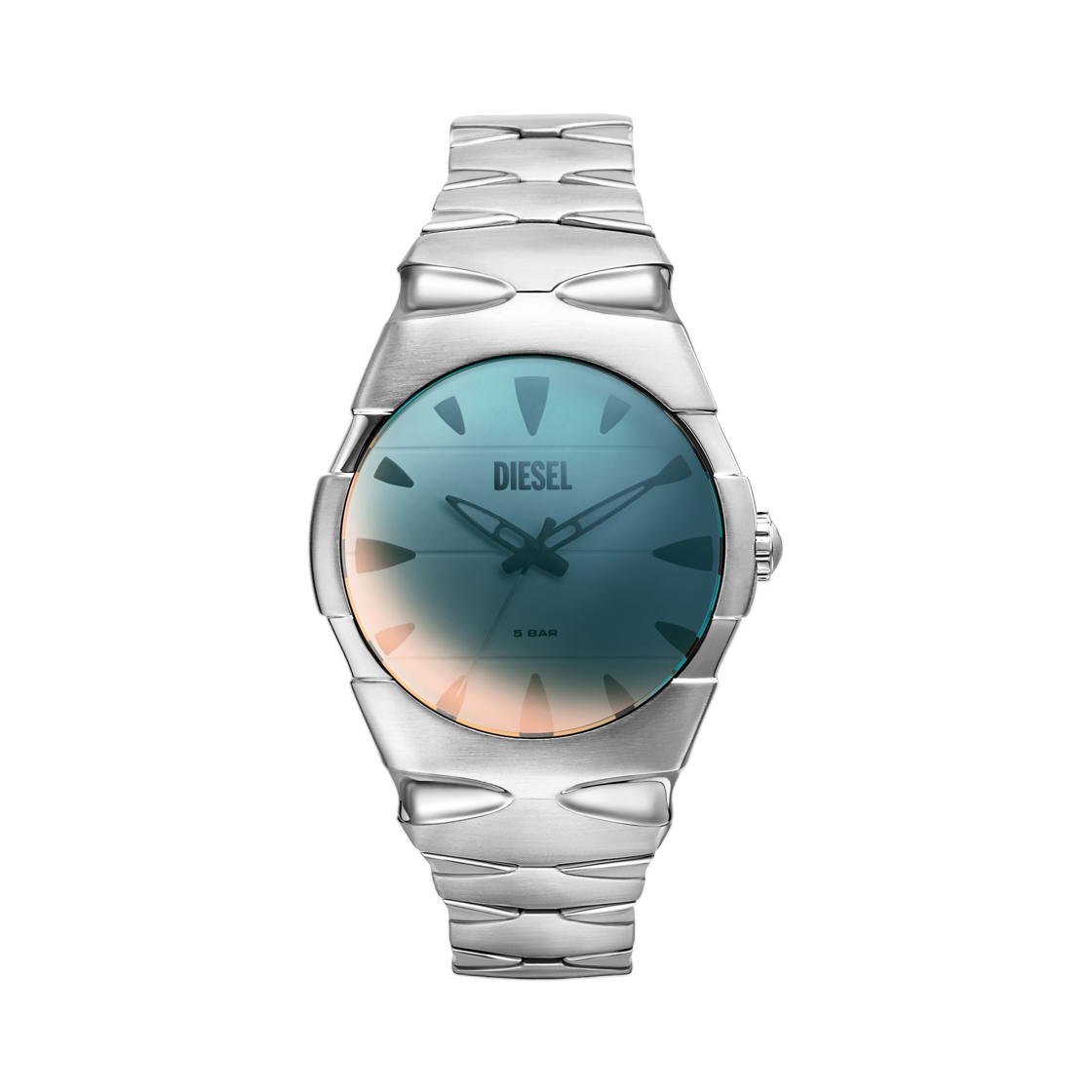 디젤 D-스럽터 스테인리스 스틸 워치 실버(Diesel D-Sruptor Stainless Steel Watch Silver)
