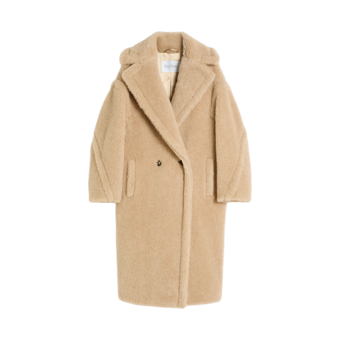 TEDGIRL-029 (W) Max Mara Tedgirl Teddy Bear Icon Coat Albino