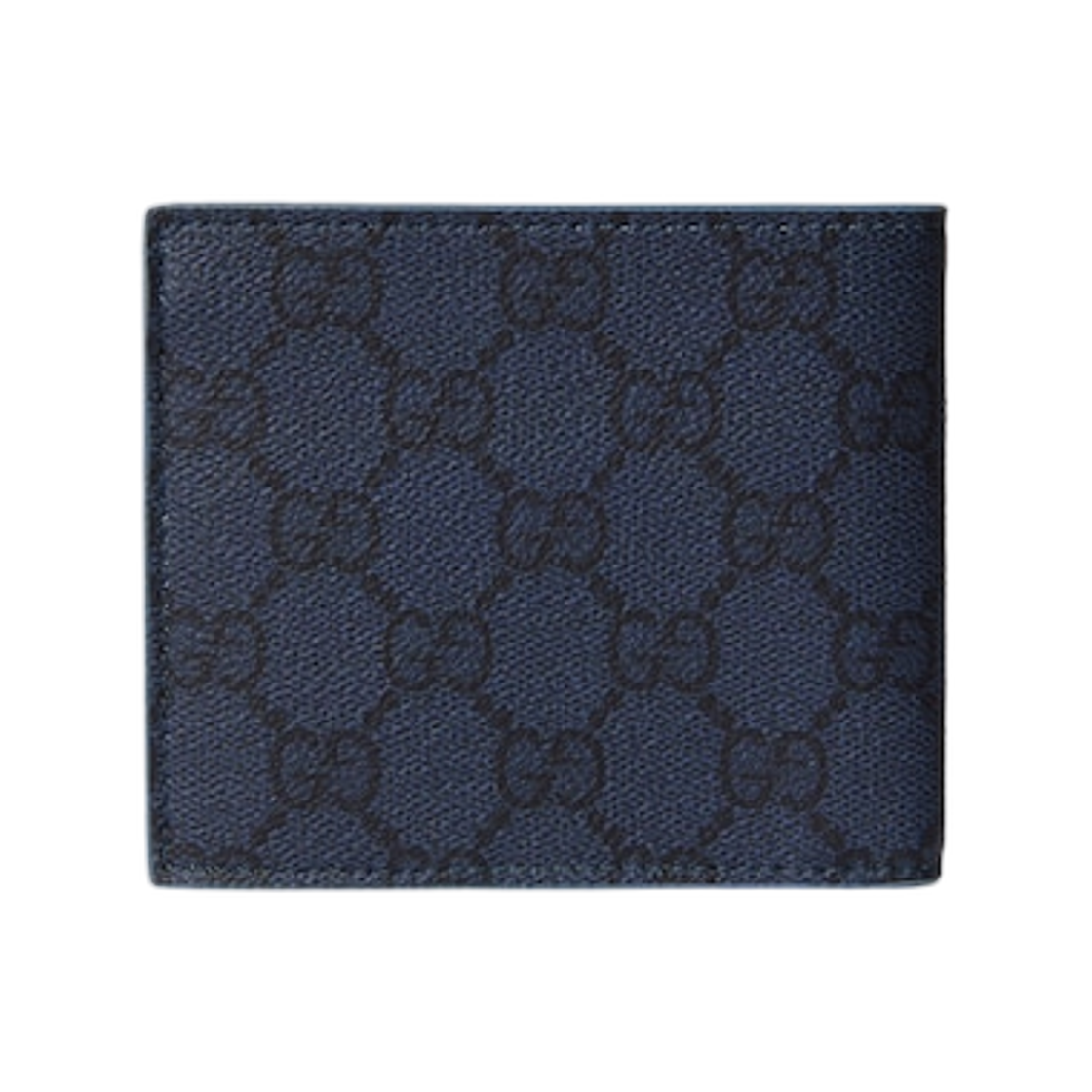구찌 더스티 블루 인테리어 GG 바이폴드 월렛 다크 블루(Gucci Dusty Blue Interior GG Bi-Fold Wallet Dark Blue) - 3