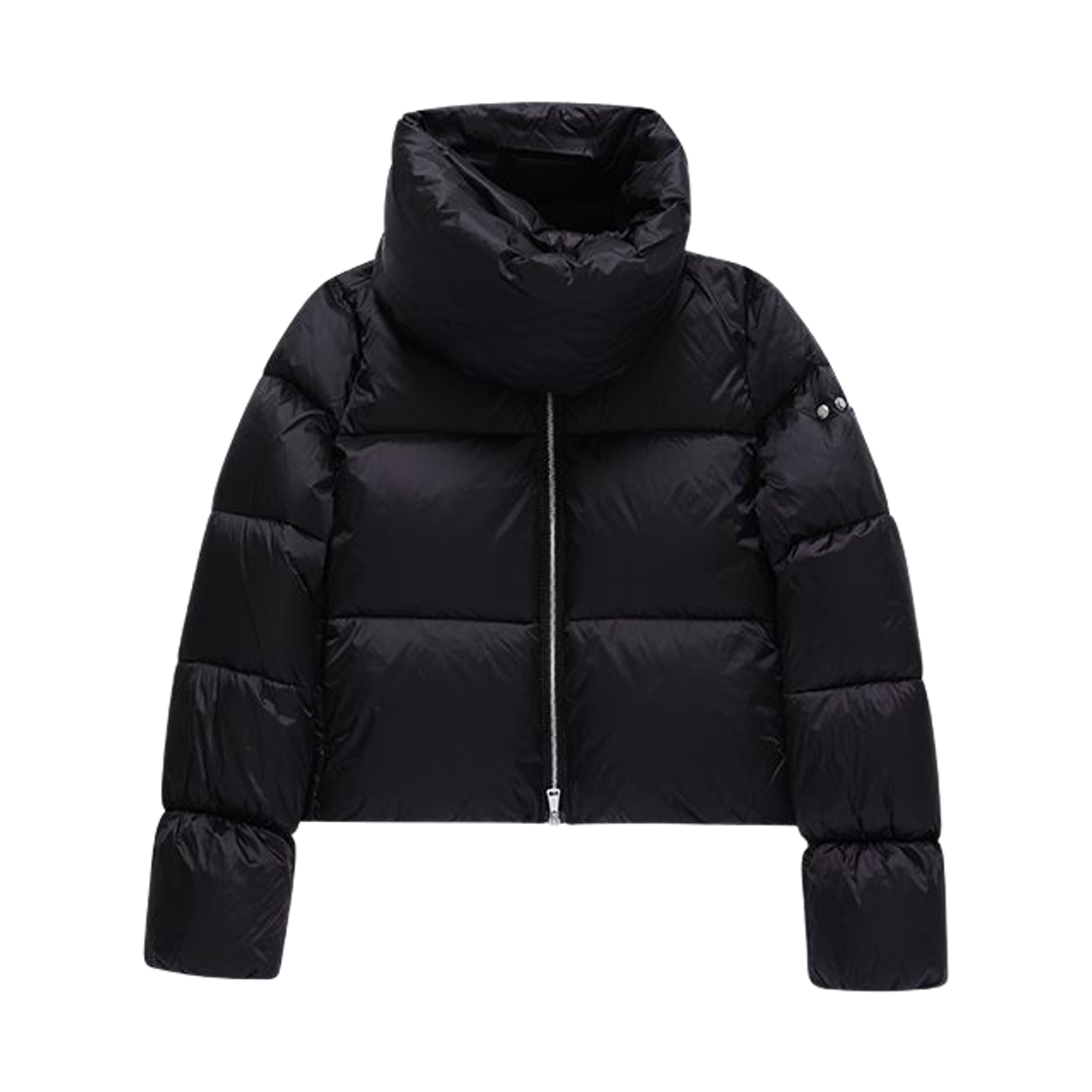 (W) 에드 다운 자켓 블랙((W) Add Down Jacket Black) - 1