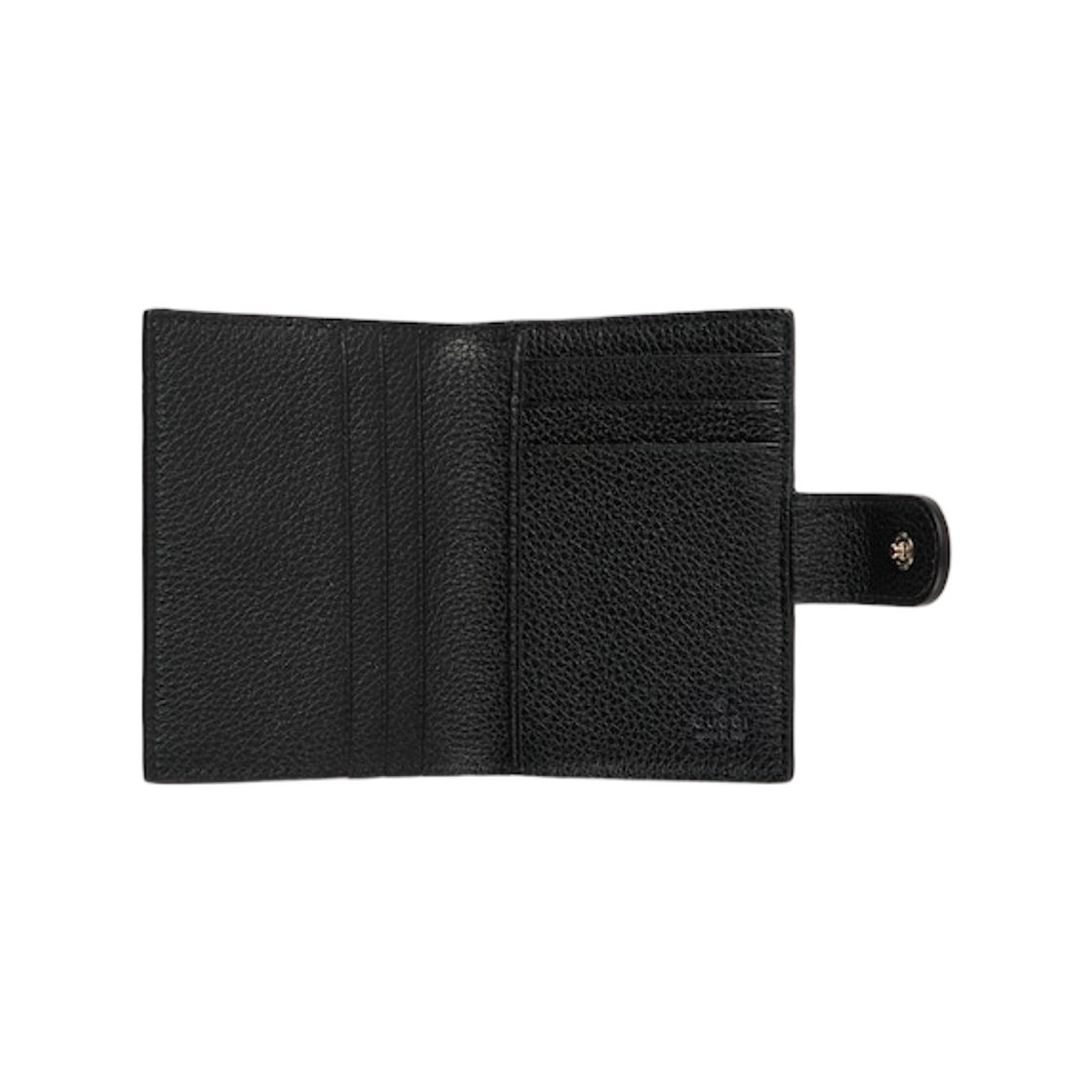 구찌 바이컬러 GG 마몽 카드 케이스 블랙(Gucci Bi-Color GG Marmont Card Case Black) - 2