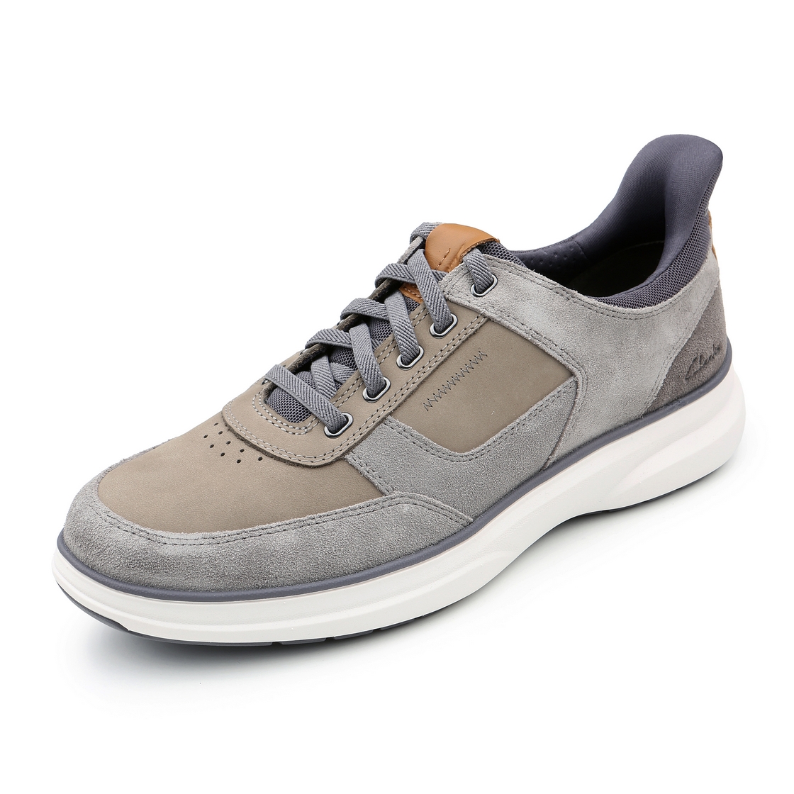 클락스 남성 핸즈프리 캐주얼화 그레이(Clarks Men’s Hands-Free Casual Shoes Gray) - 3