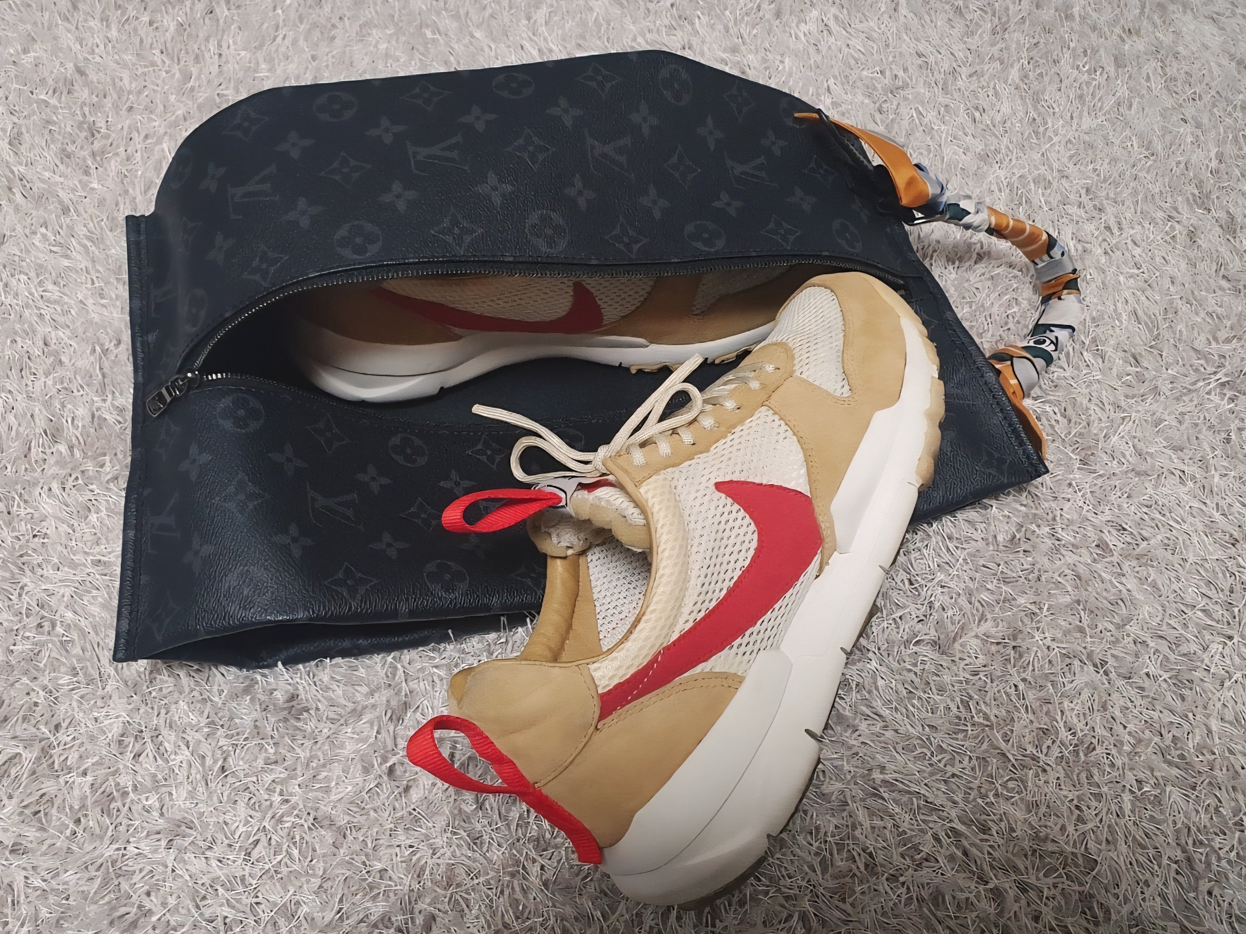 Nike x Tom Sachs Mars Yard Shoe 2.0 Space Camp 착용 스타일