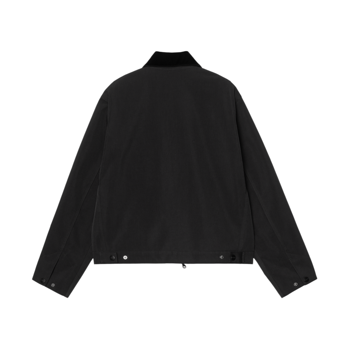 (W) 칼하트 WIP 뉴커크 썸머 자켓 블랙 블랙((W) Carhartt WIP Newkirk Summer Jacket Black Black) - 2