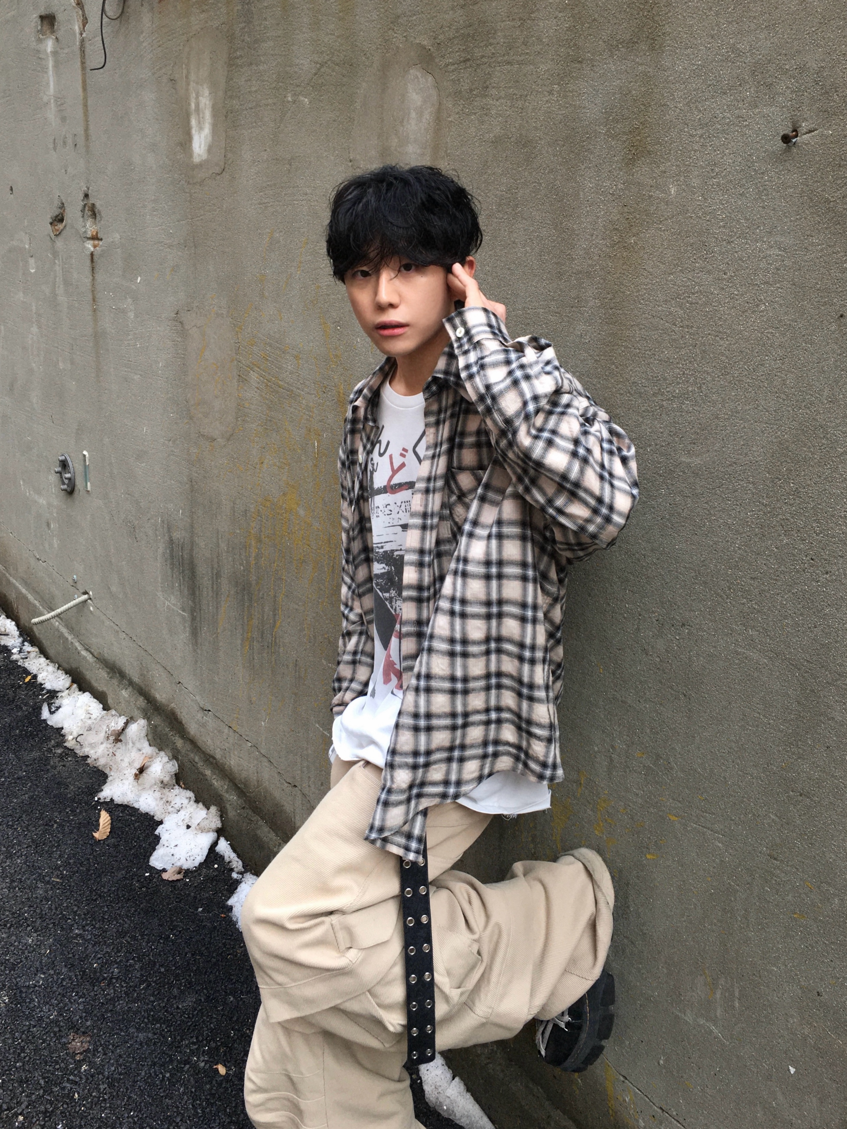 qualisartifexpereo 5-1 Long Sleeve Cream, qualisartifexpereo Japanese Lyocell Shirts 착용 스타일 - 3