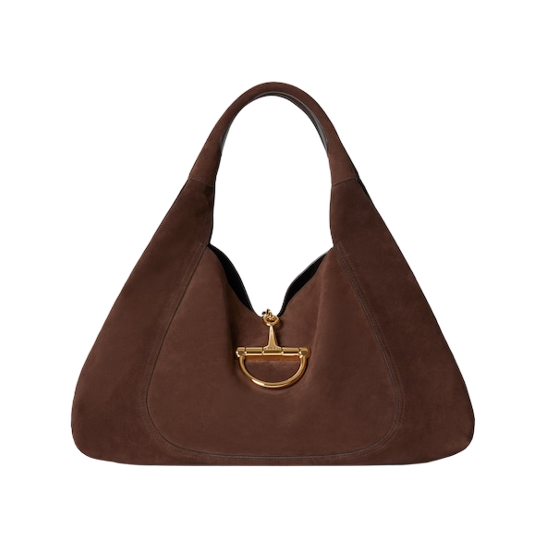 837466-AAFLB-2019 Gucci Softbit Maxi Shoulder Bag Dark Brown