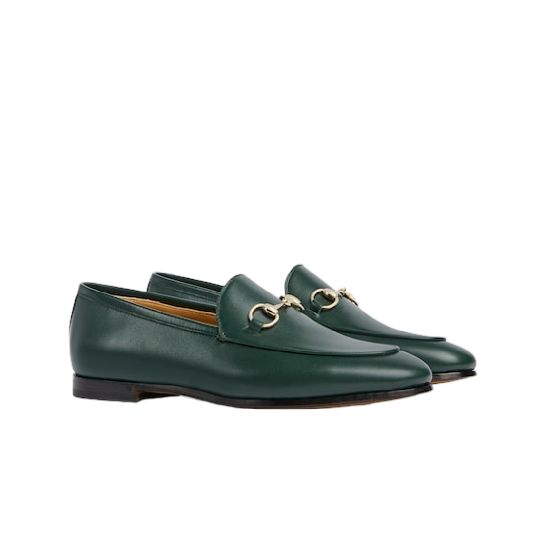 (W) 구찌 조던 로퍼 그린((W) Gucci Jordaan Loafer Green) - 2