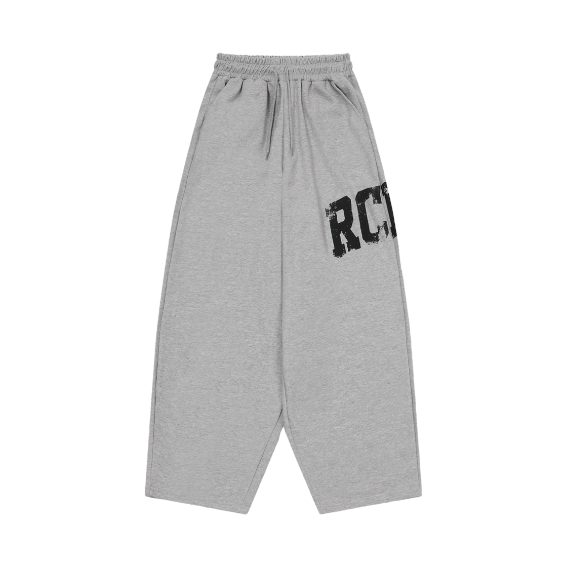SR26SSPT01GR SLOW RECORD HOUSE RCRD Balloonfit Sweat Pants Grey