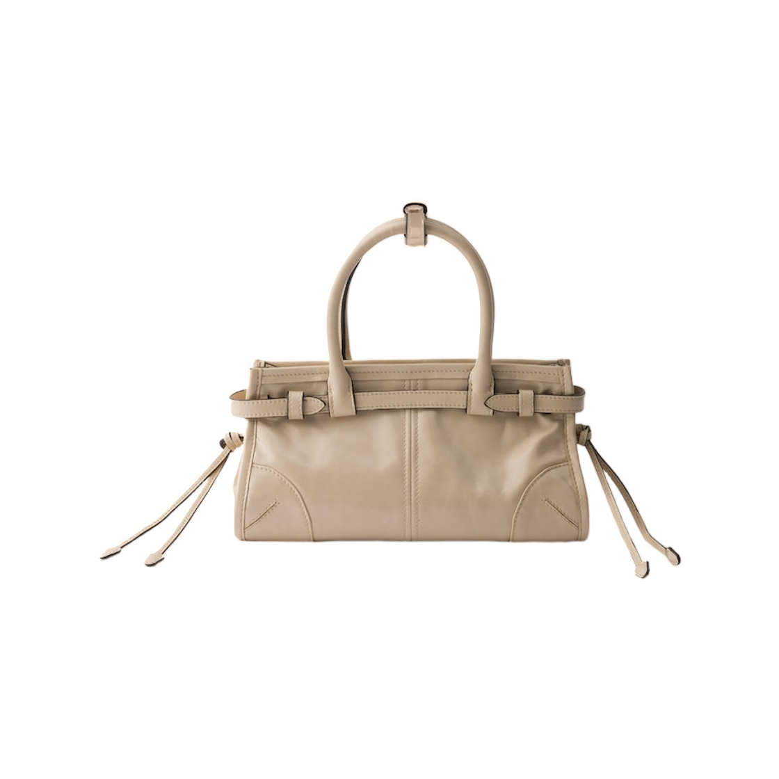 프라다 보니 레더 미니 핸드백 트래버틴(Prada Bonnie Leather Mini Handbag Travertine) - 2