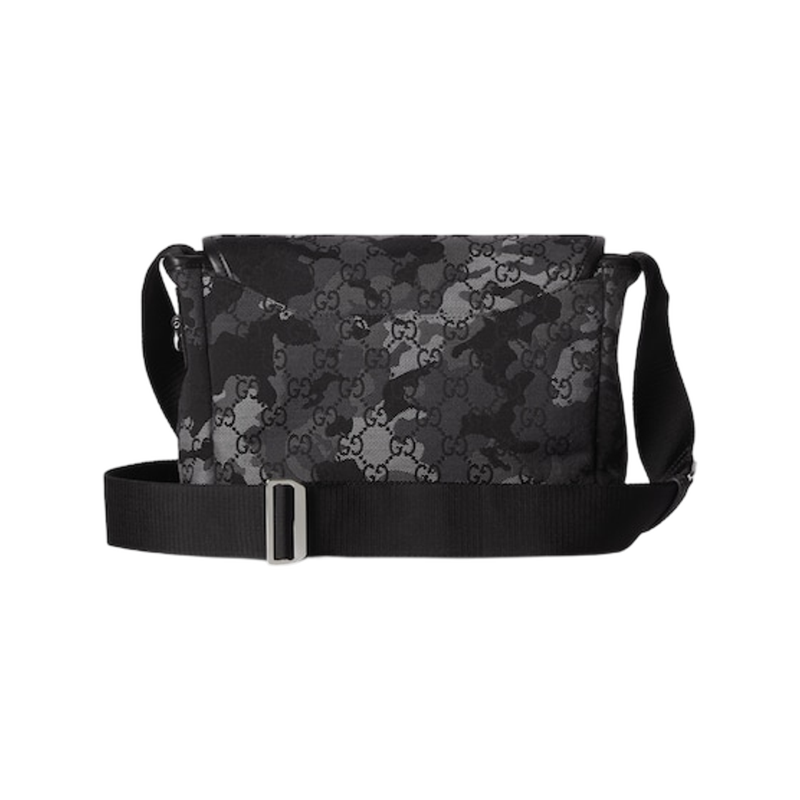 구찌 GG 캔버스 스몰 크로스바디백 블랙 카모플라주(Gucci GG Canvas Small Crossbody Bag Black Camouflage) - 3