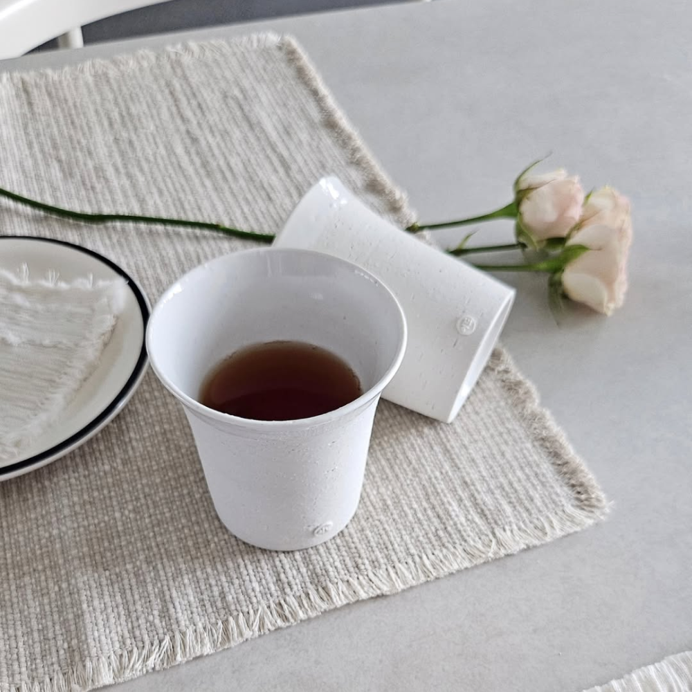[3% 적립] [선물포장] 이도 율 돌담컵 세트 2P 답례품 집들이 생일 선물([3% 적립] Yido Yul Stone Wall Cup Set 2P) - 2