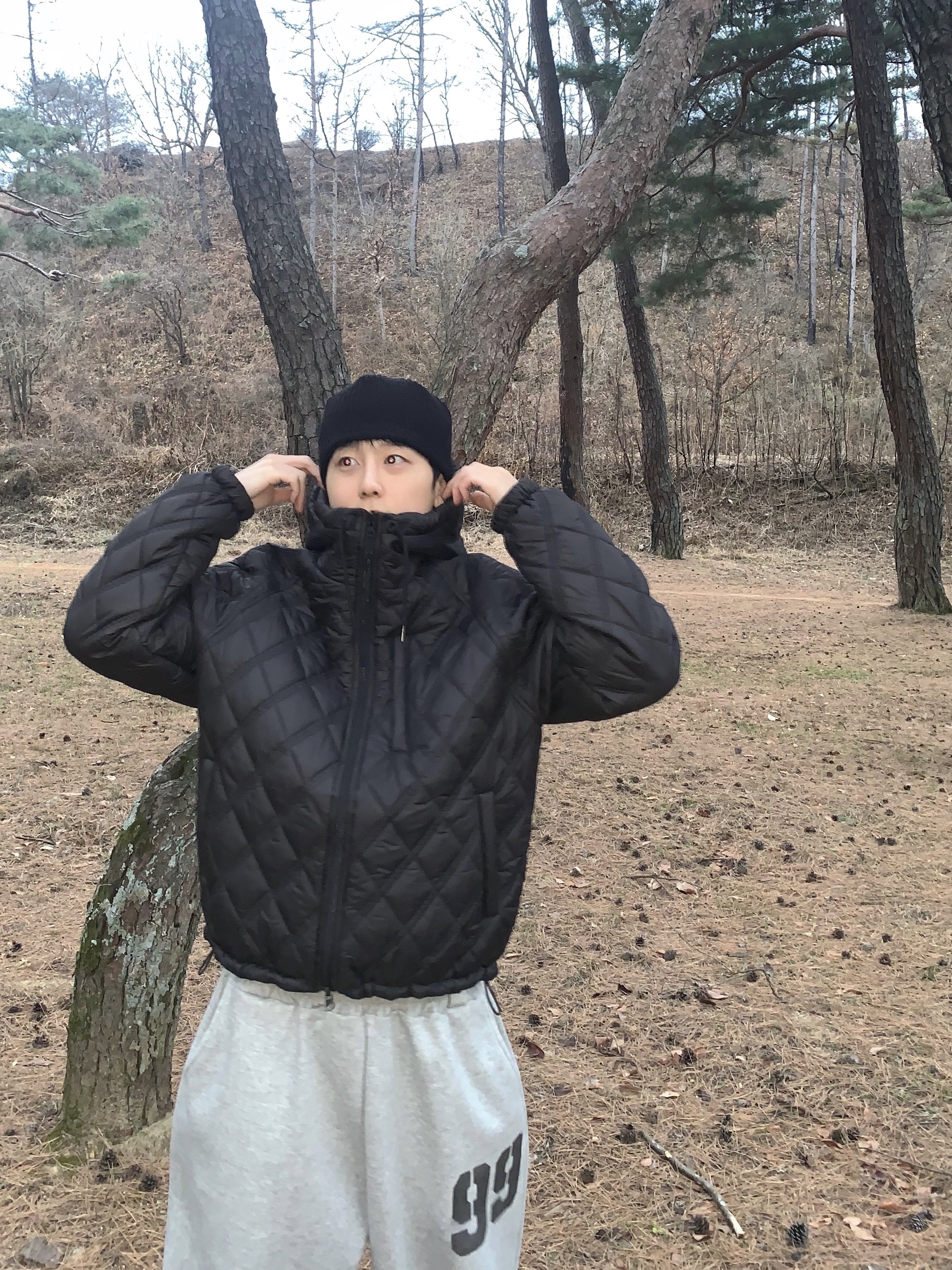 On Running x Post Archive Faction (Paf) Cloudmonster 2 Moondust Chalk, (W) On Running x Post Archive Faction (Paf) Cloudmonster 2 Moondust Chalk 착용 스타일 - 2