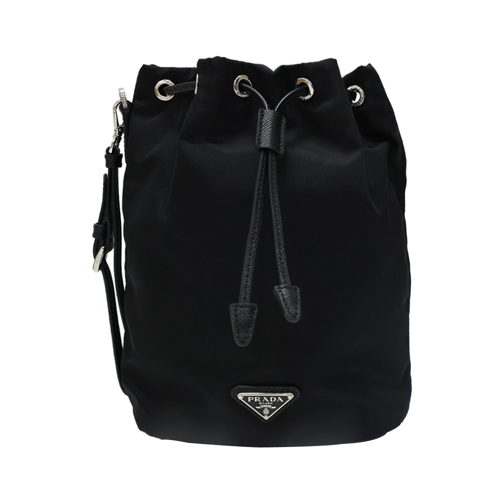 1NS369 R067 F0002 [15%쿠폰]Prada Re-Nylon Triangle Logo Pouch Black