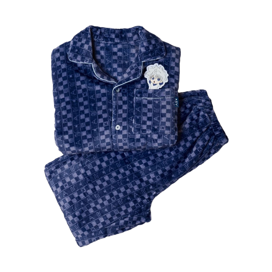 스파오 x 헌터 x 헌터 수면 파자마 퍼플(Spao x Hunter x Hunter Sleep Pajama Purple)