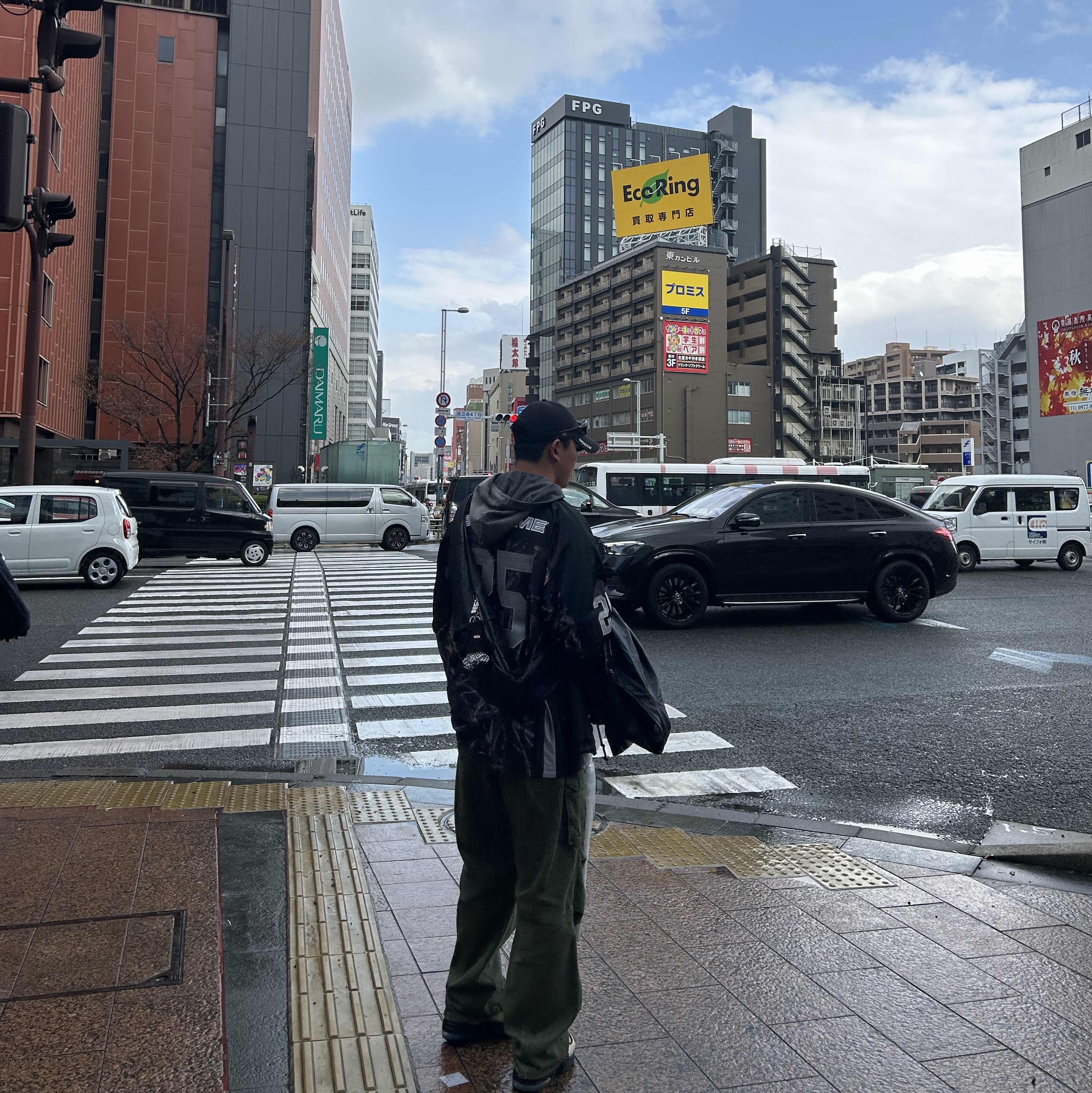 Oakley Eye Jacket Redux Matte Black Frame Prizm Grey Lenses High Bridge Fit, Nike x Stussy Air Penny II Rattan and Limestone 착용 스타일 - 6