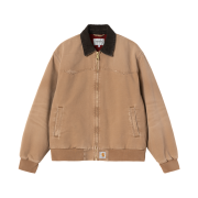 Carhartt WIP OG Santa Fe Jacket Hamilton Brown Tobacco Grind Washed