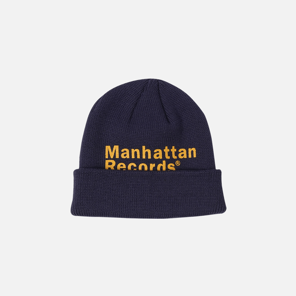 맨하탄 레코즈 클래식 로고 비니 - 네이비(Manhattan Records Classic Logo Beanie - Navy) - 2