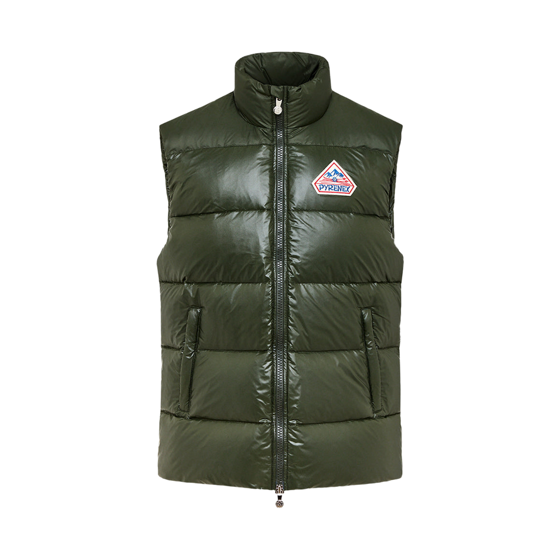 HUY021P3170 Pyrenex John Sleeveless Down Jacket Deep Khaki