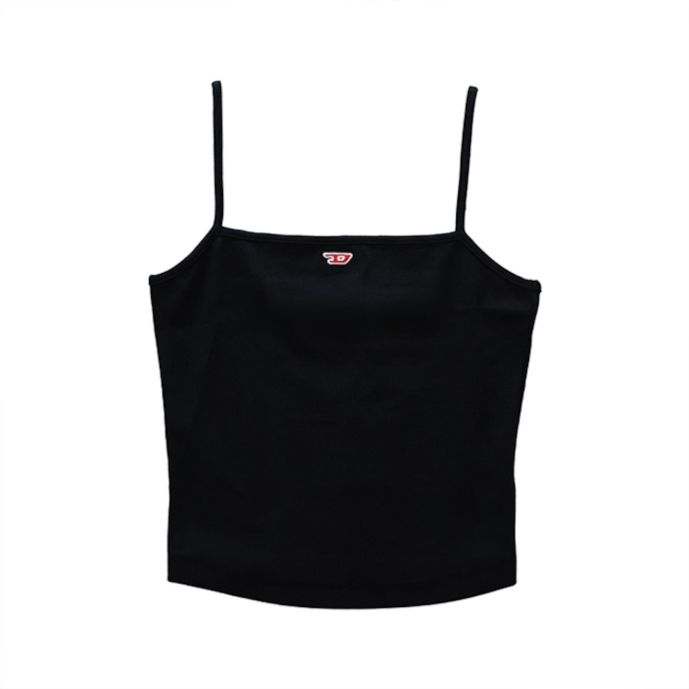 A051070EJAI 9XX [15%쿠폰]Diesel Logo Sleeveless Top Black